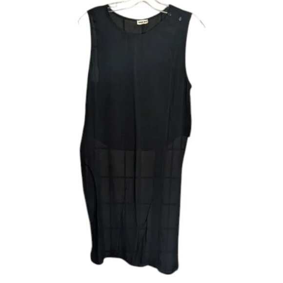 Shaina Mote black layered tank top size L - Picture 2 of 9